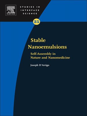 cover image of Stable-Nanoemulsions